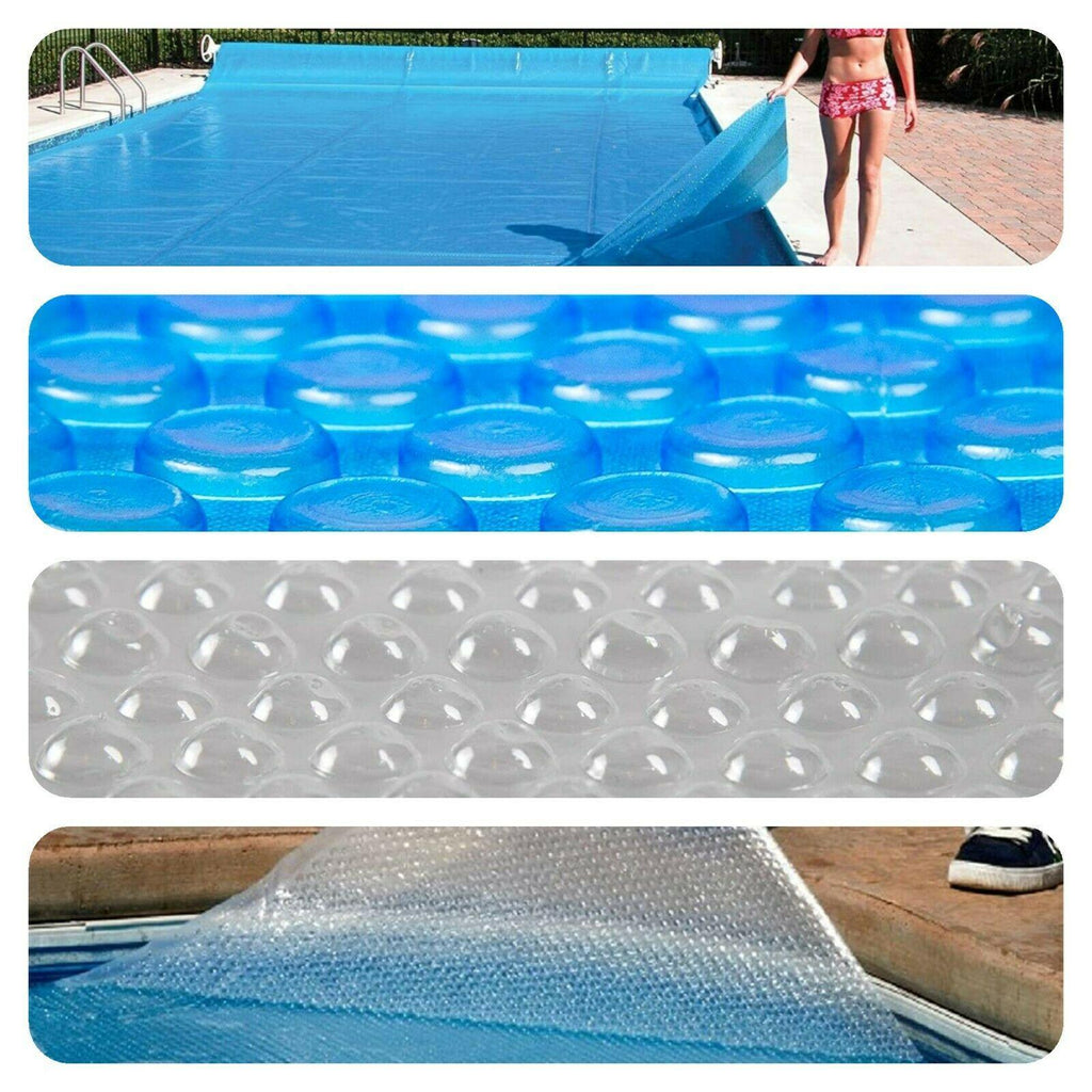 rectangular solar cover series heat retaining blanket for inground swimming pool