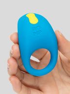 ROMP Juke Rechargeable Vibrating Cock Ring, Blue