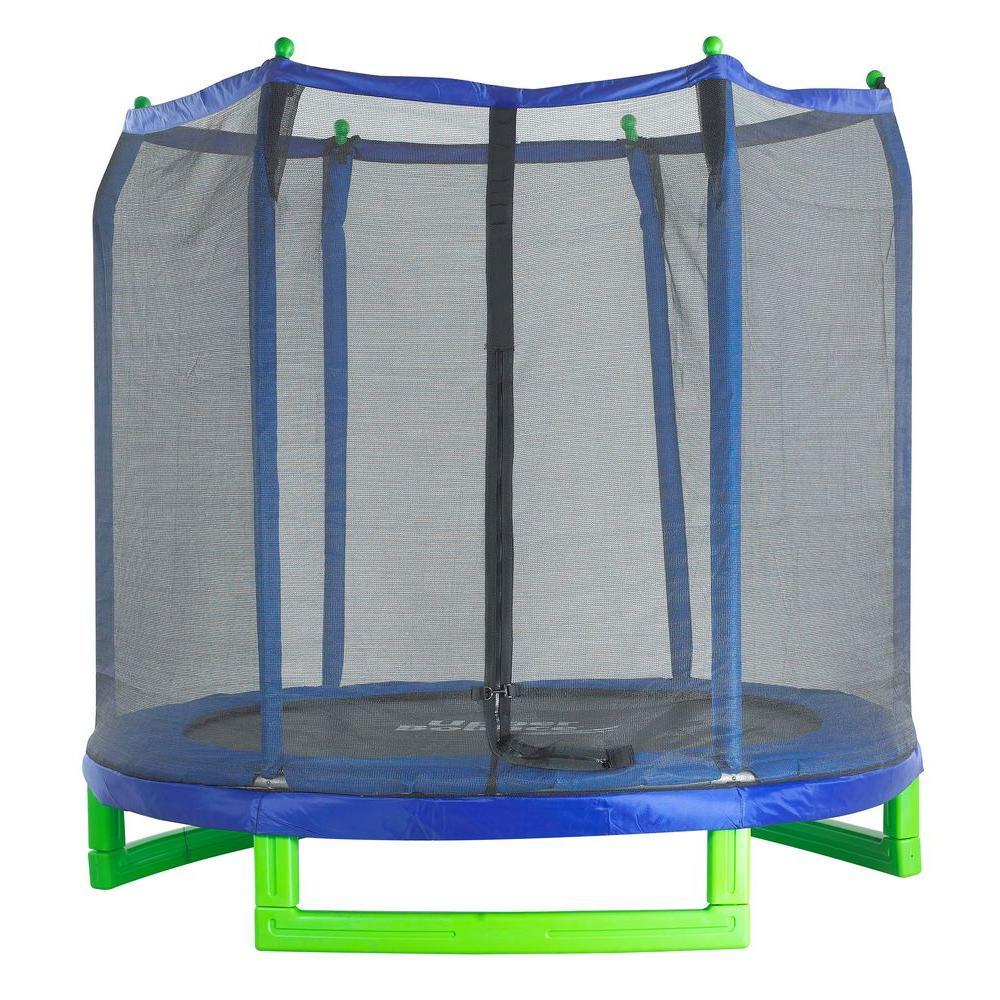 7 ft. Indoor/Outdoor Classic Trampoline and Enclosure Set