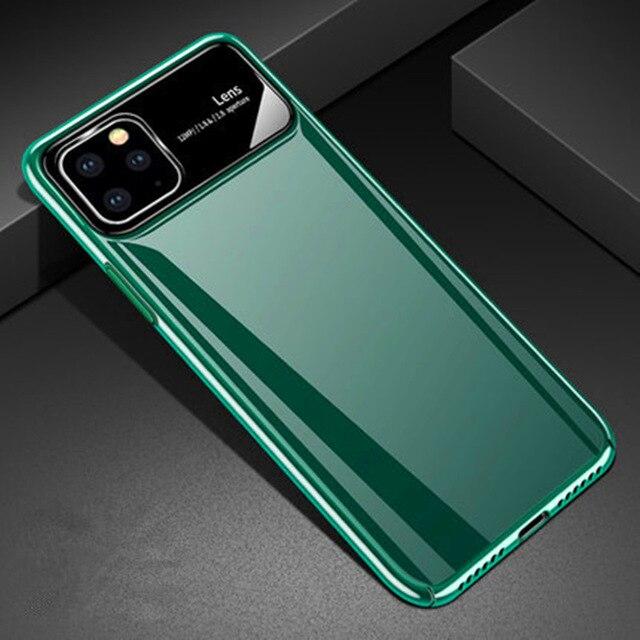 Luxury Ultra Thin Mirror Electroplate Surface Cover For iPhone