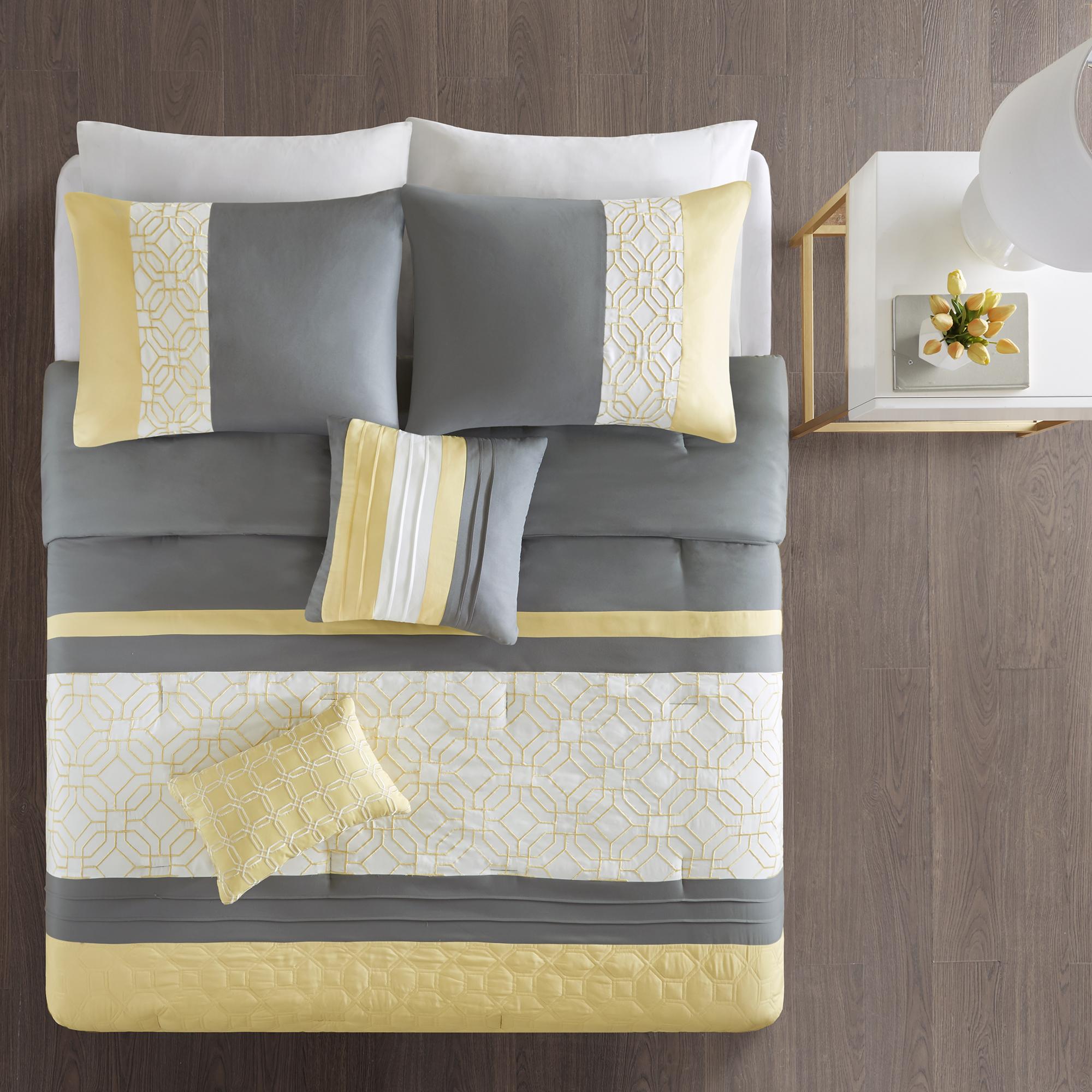 510  5 Piece Comforter Sets, Full with Shams, Decorative Pillow