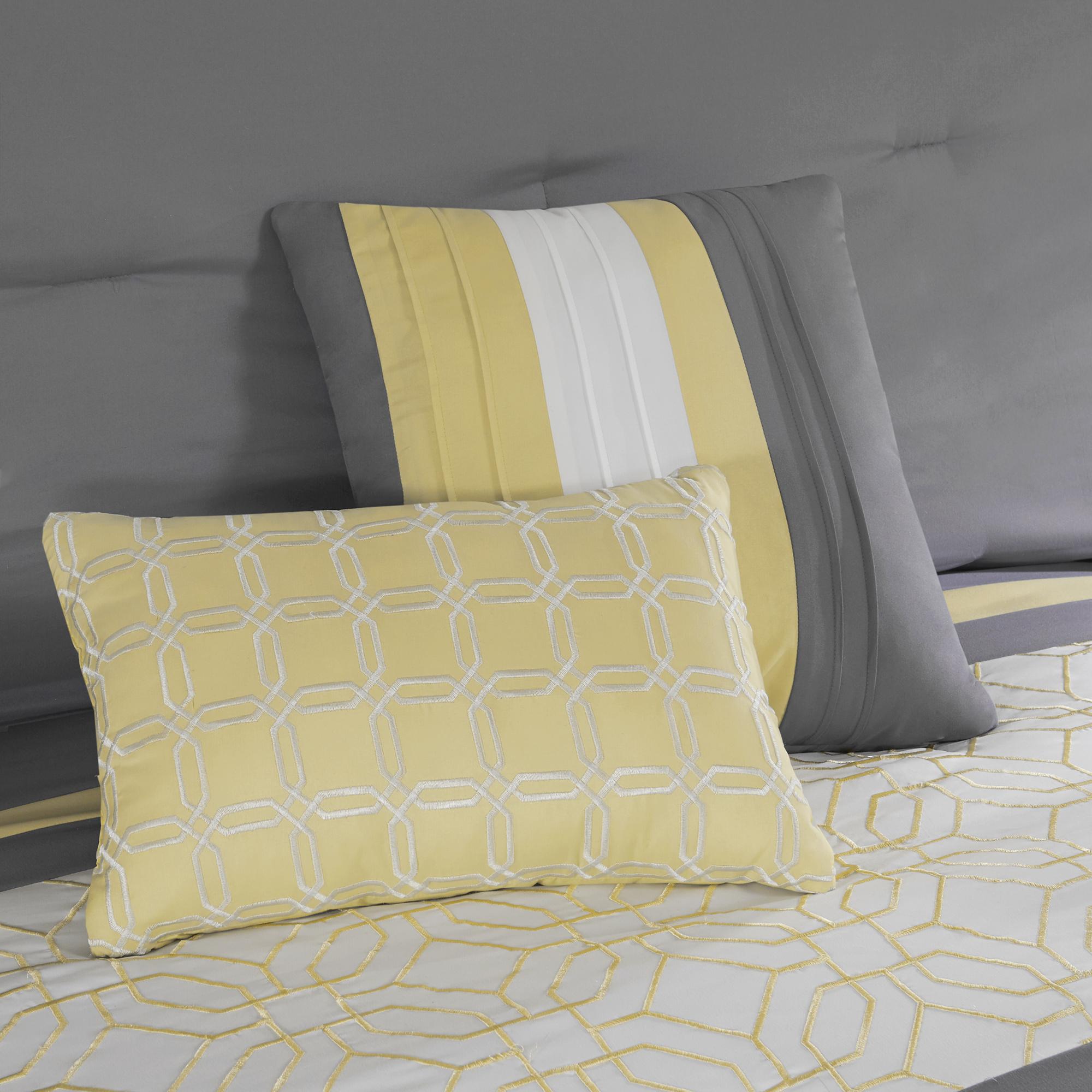 510  5 Piece Comforter Sets, Full with Shams, Decorative Pillow