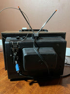 ultra rare 1972 sony trinitron color crt tv  12” kv-1212 (tested &amp; working)