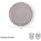 Chateau Smoke Set of 4 Dinner Plates