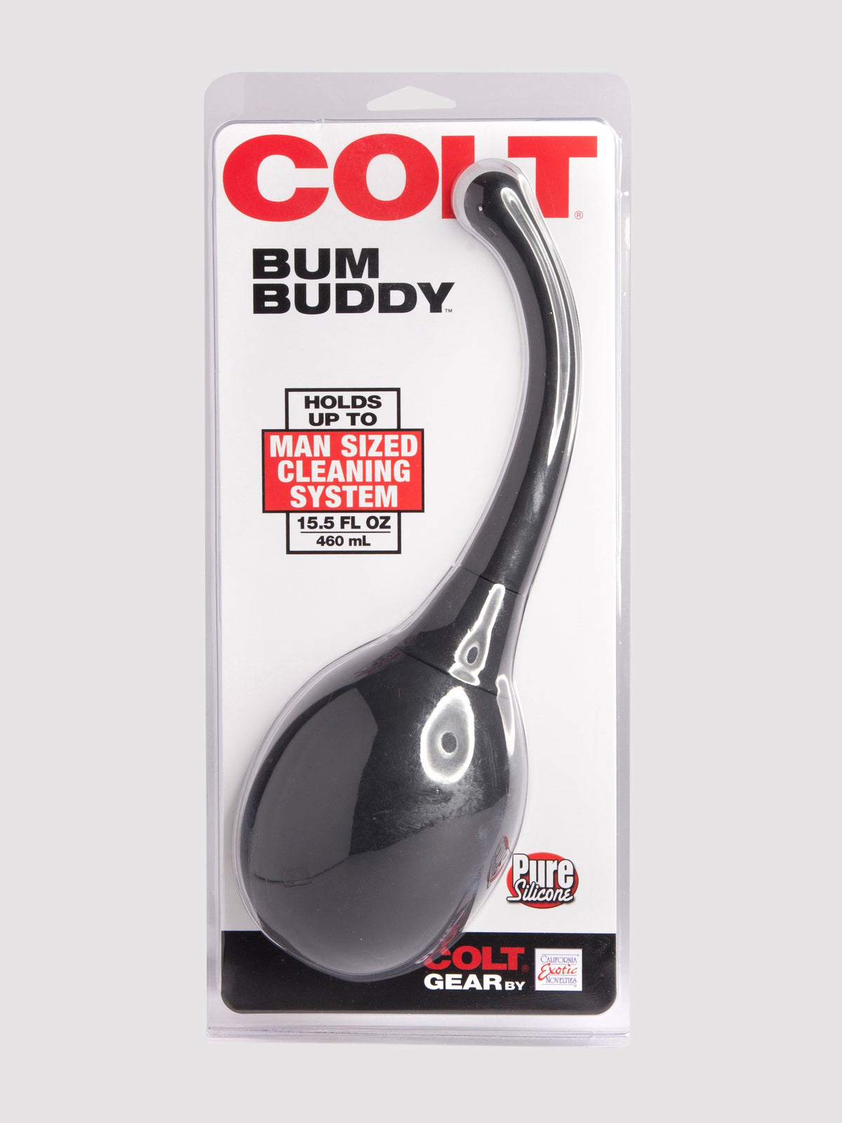 Colt Bum Buddy Jumbo Anal Douche 15.5 fl. oz, Black
