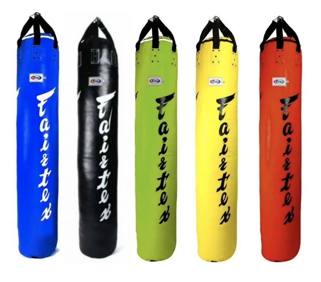 Fairtex 6 Feet Long Banana Bag - Unfilled - Perfect for Punching &amp; Kic- HB6