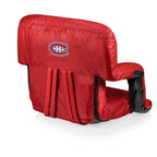 Montreal Canadiens Red Portable Reclining Stadium Seat