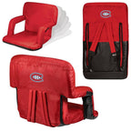Montreal Canadiens Red Portable Reclining Stadium Seat