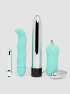 Lovehoney First Time Fun Vibrator Starter Kit (4 Piece), Green | Green
