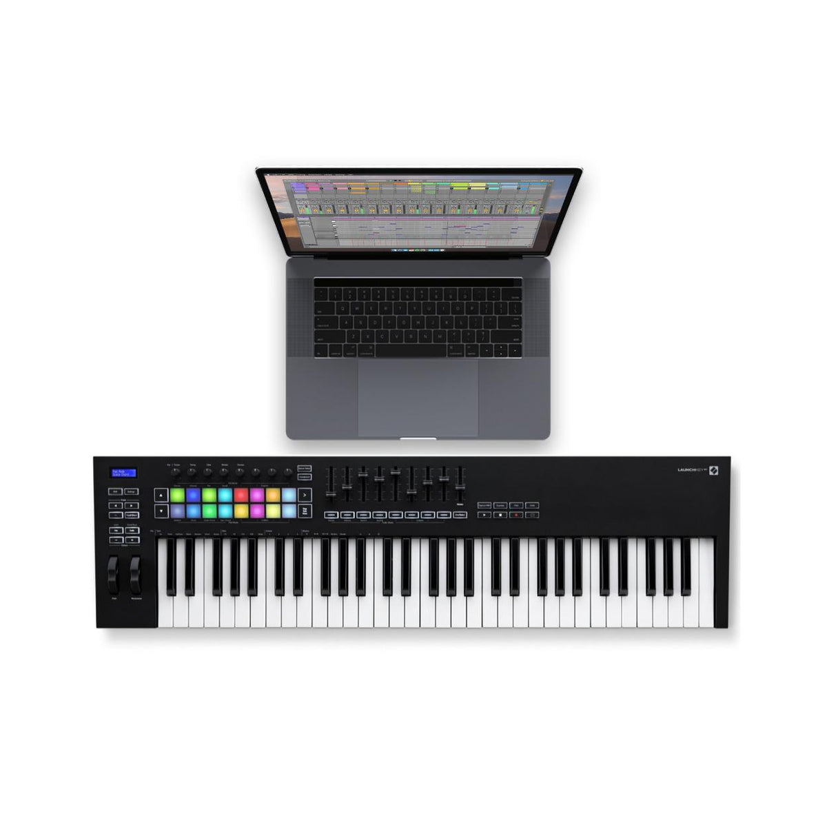 Novation Launchkey MK3 61-Key USB MIDI Keyboard Controller Bundle