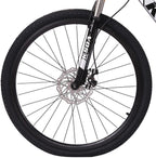 Adult Mountain Bike,26 Inch 21 Speed MTB Bikes,Aluminum Frame,Linear Pull Brakes,Full Suspension Non-Slip Bicycle for Man Woman