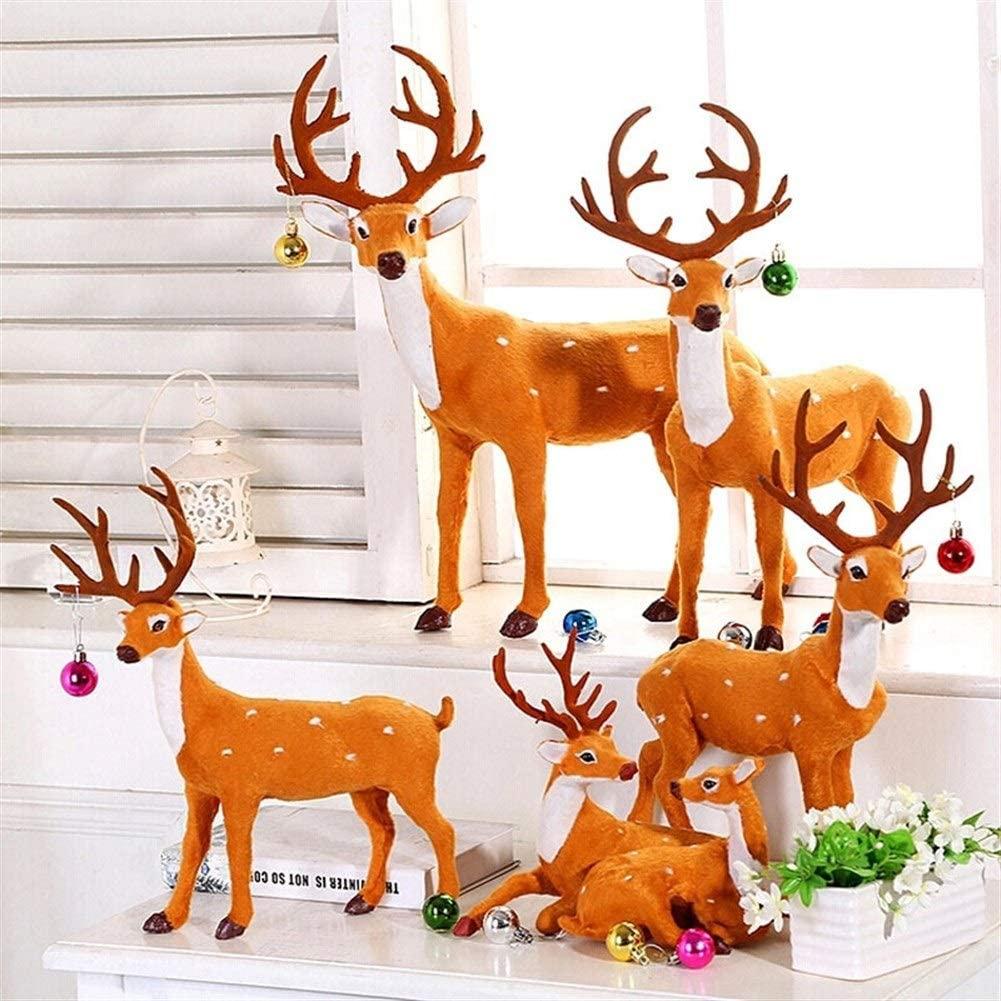 ChenCheng Christmas Decoration Holiday Decoration Children's Gift Deluxe Edition Christmas Reindeer, Cute Three Pack Christmas utenciles