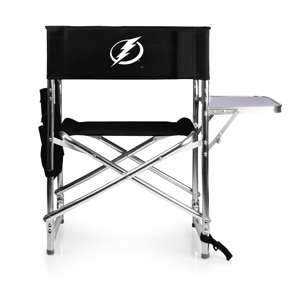 Tampa Bay Lightning Black Sports Chair