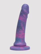 Lovehoney Super Soft Silicone Galaxy Dildo 7 Inch, Purple