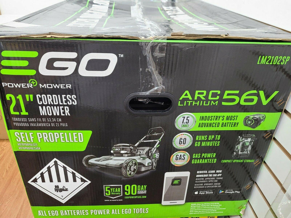 New EGO LM2102SP 21" Self Propelled Lawnmower. Tool Only. No Battery or Charger