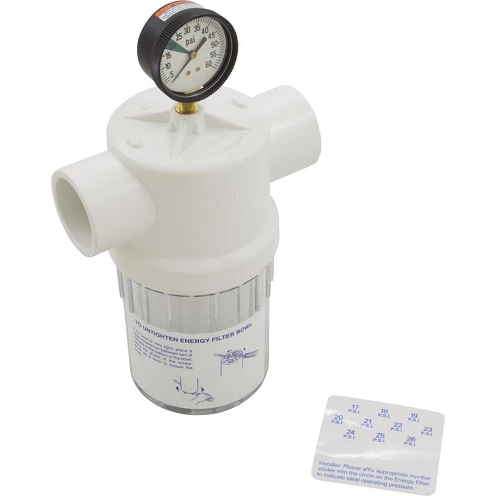 Jandy Pro Series Energy Filter With Gauge