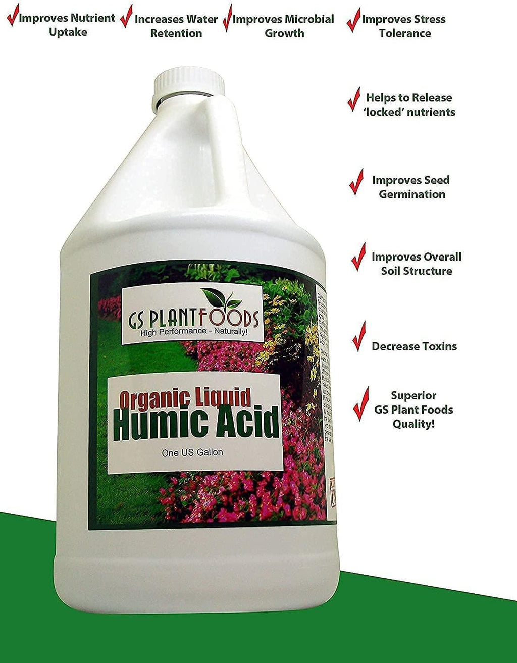 organic liquid humic acid (5 gallon)