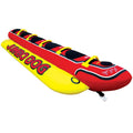 Jumbo Hot Dog 5-Person Rider Inflatable Towable Lake Boat Tube