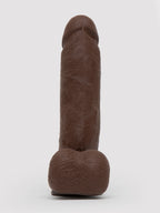 Doc Johnson The D Dual-Density Brown Girthy Realistic Dildo 7.5 Inch, Flesh Brown | Flesh Brown