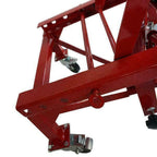 300lb Motorcycle Hydraulic Lifting Platform Red