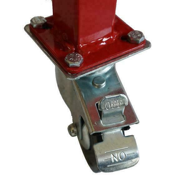 300lb Motorcycle Hydraulic Lifting Platform Red