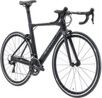 SAVADECK Carbon Road Bike, Warwinds3.0 700C Carbon Fiber Racing Bicycle with SORA 18 Speed Derailleur System and Double V Brake