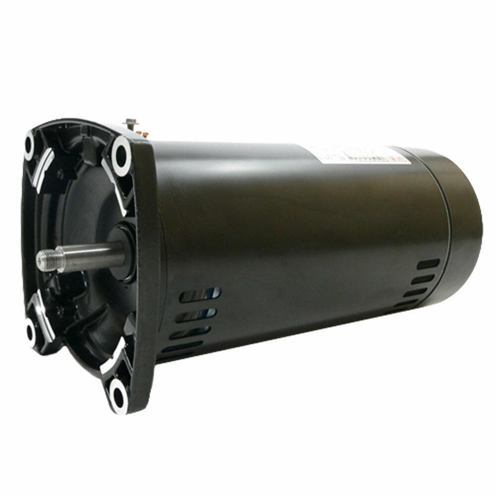 ao smith swimming pool motor usq1102 square flange 1hp brand new capacitor start