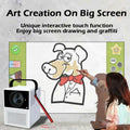 y2 portable interactive 4k 1080 projector-smart wifi mini android tv home