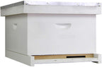 nubee 10 frame starter beehive kit - includes 1 hive body &amp; accessories