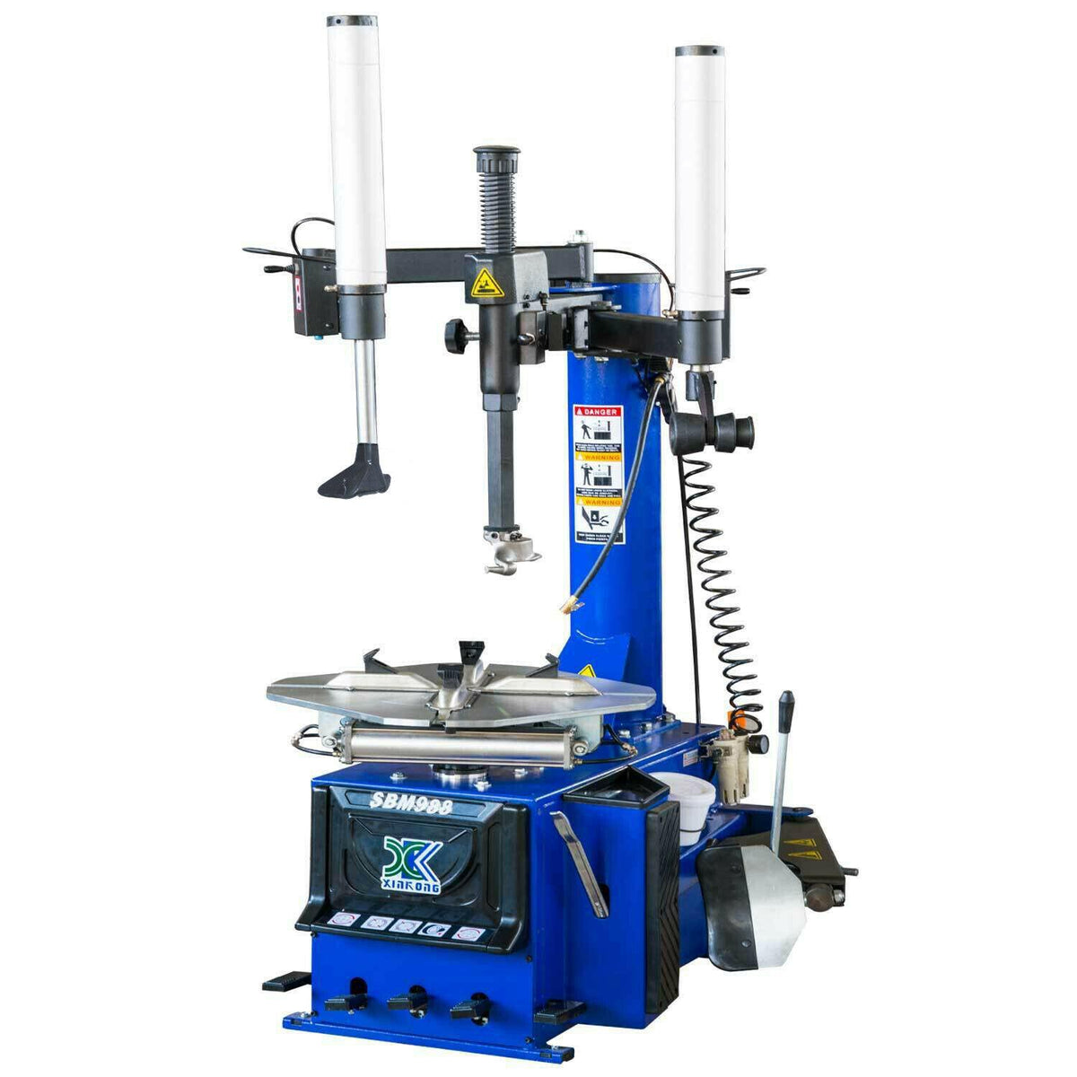 Lankistr 988 Tire Changer Wheel Changer Machine 110V with Auxiliary Arm 12"-24"