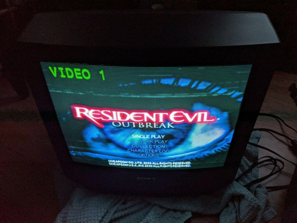 sony trinitron kv-20m40 20" crt tv retro gaming tested works