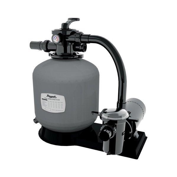 raypak protege 16 inch sand filter system with .75 hp pump 018187