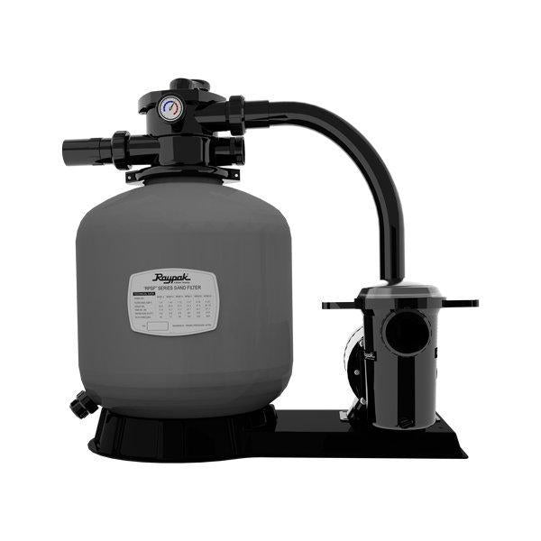 raypak protege 16 inch sand filter system with .75 hp pump 018187