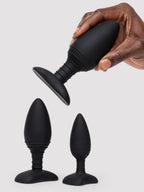 Nexus Trio Butt Plug Training Set (3 Piece), Black