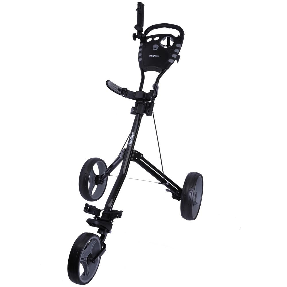 MacGregor Golf VIP 3 Wheel Golf Cart - Black/Grey