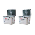 19 qt. 4.75 Gal. Hard Sided Live Bait Fishing Dry Box Cooler (2-Pack)