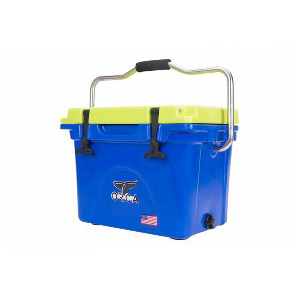 ORCA Blue/Chartreuse 20 Qt. Cooler