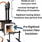 Simond Store PFI-21B Propane Double Burner Rectangle Farrier Forge