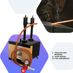 Simond Store PFI-21B Propane Double Burner Rectangle Farrier Forge