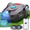 2026 M800Plus Robot Lawn Mower, GPS &amp; 3D Vision, with 32.8 ft Magnetic Stripe, Obstacle Avoidance, Auto-Charging, APP Control, Bow-Shaped Mowing for Lawns up to 8611 sq.ft (Dark Black)