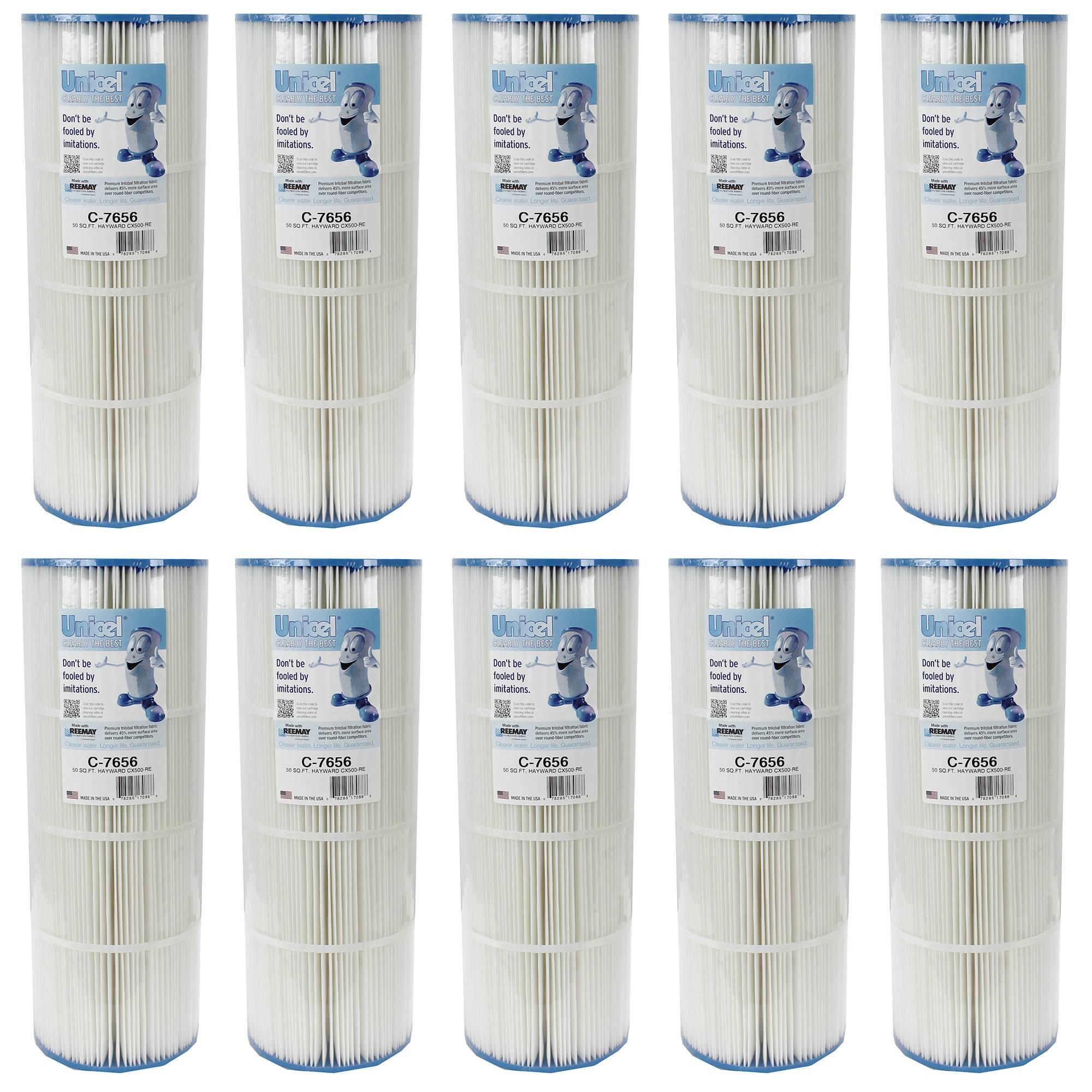 unicel cx500re star clear replacement swimming pool filter c7656 (10 pack)