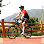 HOTEBIKE 36V 350w Ebike Electric Bike 26" E Bikes for Adults Aluminum Alloy Mountain Bicycle with 21 Speed Shift Removable Hidden Battery 160 disc Brake
