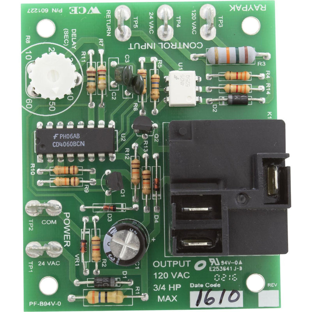 Raypak Power Vent PCB, Raypak Raytherm 514-824