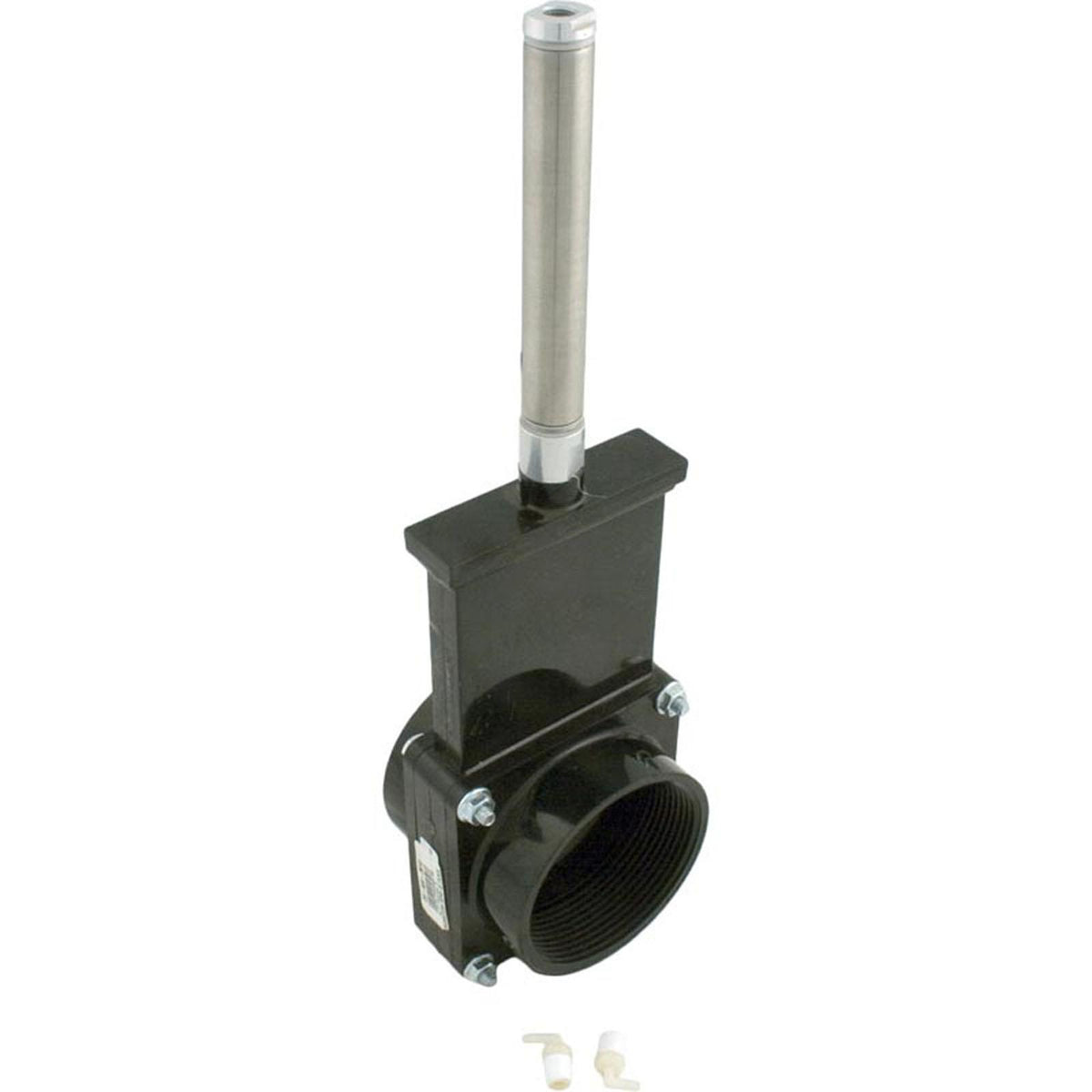 Valterra Products Gate Valve, 3 pc Pneumatic, SS Paddle, 3"fpt x 3"fpt, 30psi