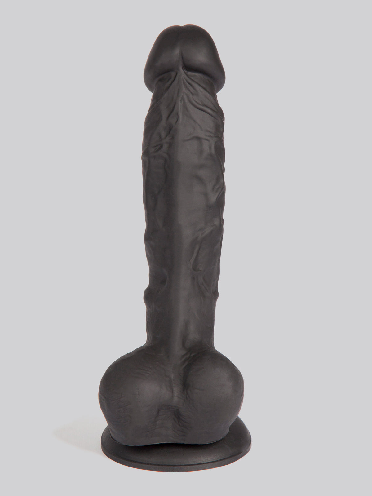 Lifelike Lover Luxe Realistic Silicone Dildo 8 Inch, Black | Black