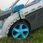 Swift 40V 18-Inch Brushless Cordless Lawn Mower with battery and charger