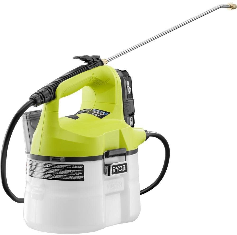 ryobi one+ 18-volt lithium-ion cordless chemical sprayer
