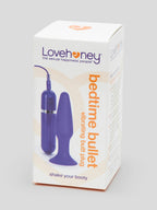 Lovehoney Bedtime Bullet 10 Function Vibrating Butt Plug 4 Inch, Purple