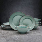 Kori Sage 12 Piece Dinnerware Set, Service for 4