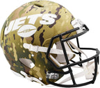 Riddell York Jets Camo Alternate Revolution Speed Authentic Football Helmet